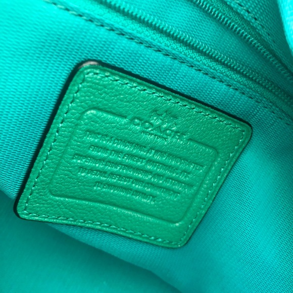 Coach Bags Emerald Green Coach Bag Poshmark